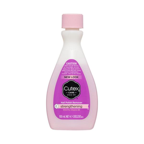 CUTEX NAIL POLISH REMOVER:STRENGTHENING:.:100 ML