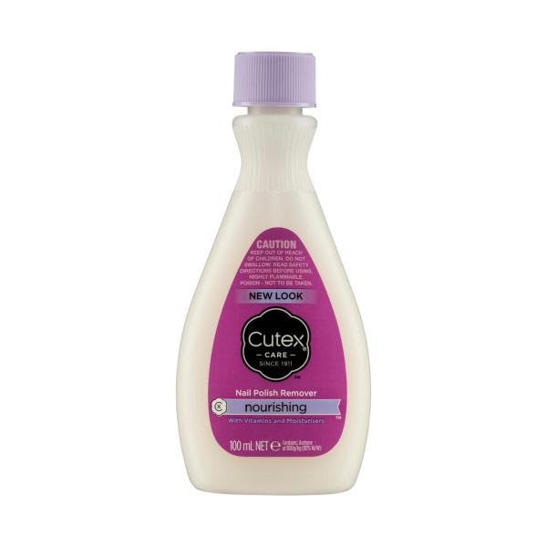 CUTEX NAIL POLISH REMOVER:NOURISHING:.:100 ML