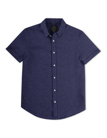Tennyson Short Sleeve Shirt (8-16 years) in Navy