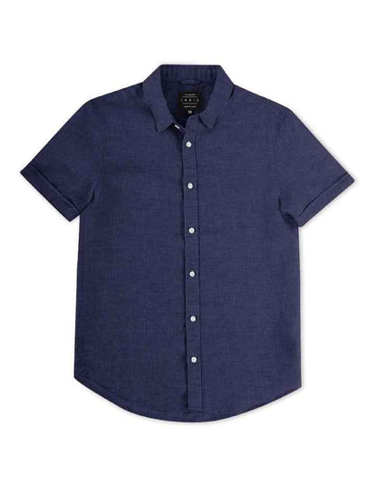 Tennyson Short Sleeve Shirt (8-16 years) in Navy