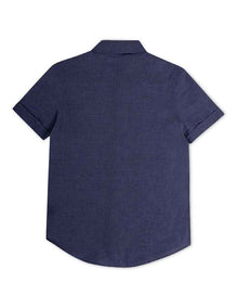 Tennyson Short Sleeve Shirt (8-16 years) in Navy