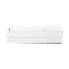4 Piece Desk Set - Clear