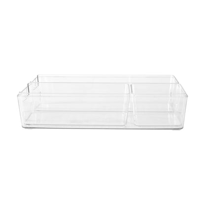 4 Piece Desk Set - Clear