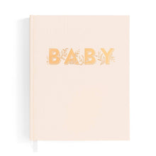 Fox & Fallow Baby Book Buttermilk Baby Journal Keepsake Memory Book (Hardcover)