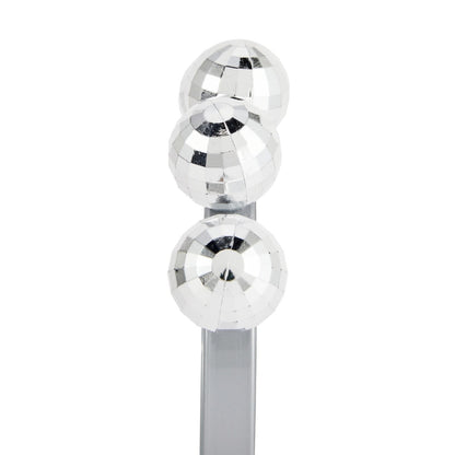 Disco Ball Headband  - Silver Tone