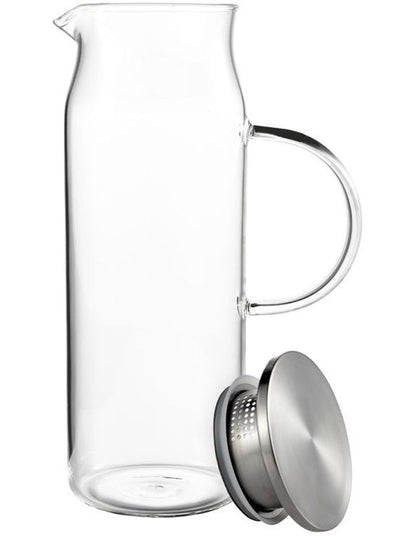 Blend Glass Jug 1.5L With Lid Gift Boxed in Stainless Steel