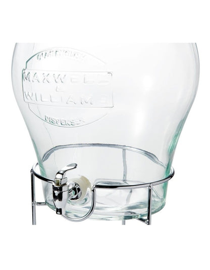Olde English Beverage Drink Dispenser With Stand 11L Gift Boxed in Silver