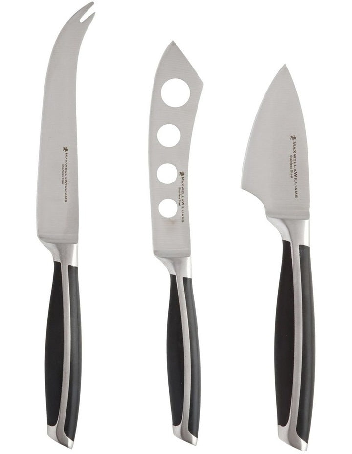 Stanton Cheese Knife Set 3pc Gift Boxed in Black