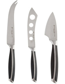 Stanton Cheese Knife Set 3pc Gift Boxed in Black