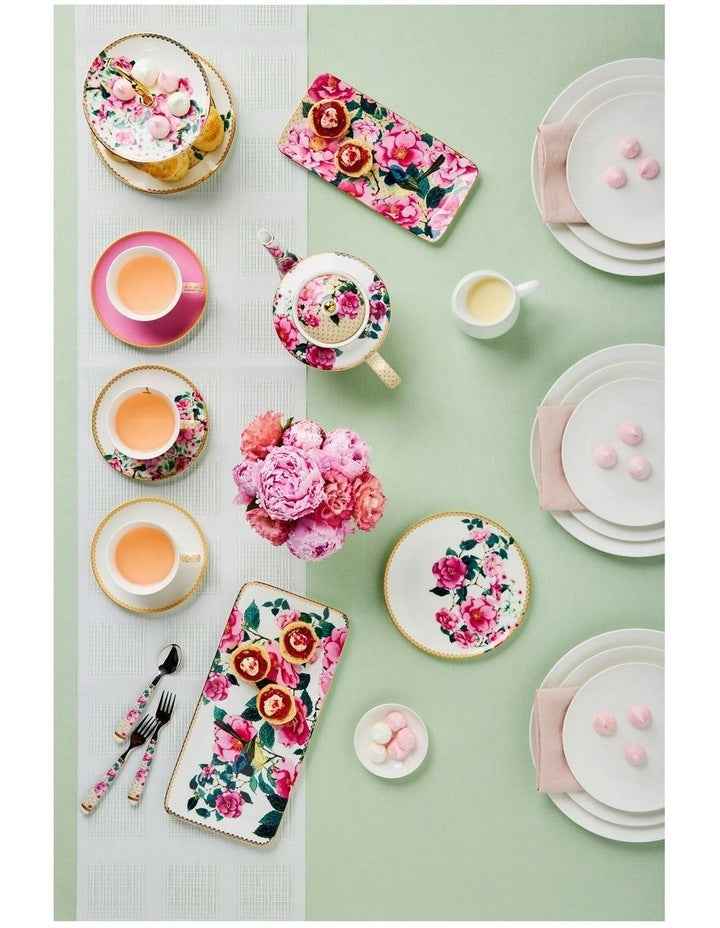 Teas and C's Silk Road Teapot With Infuser 1L Gift Boxed in White