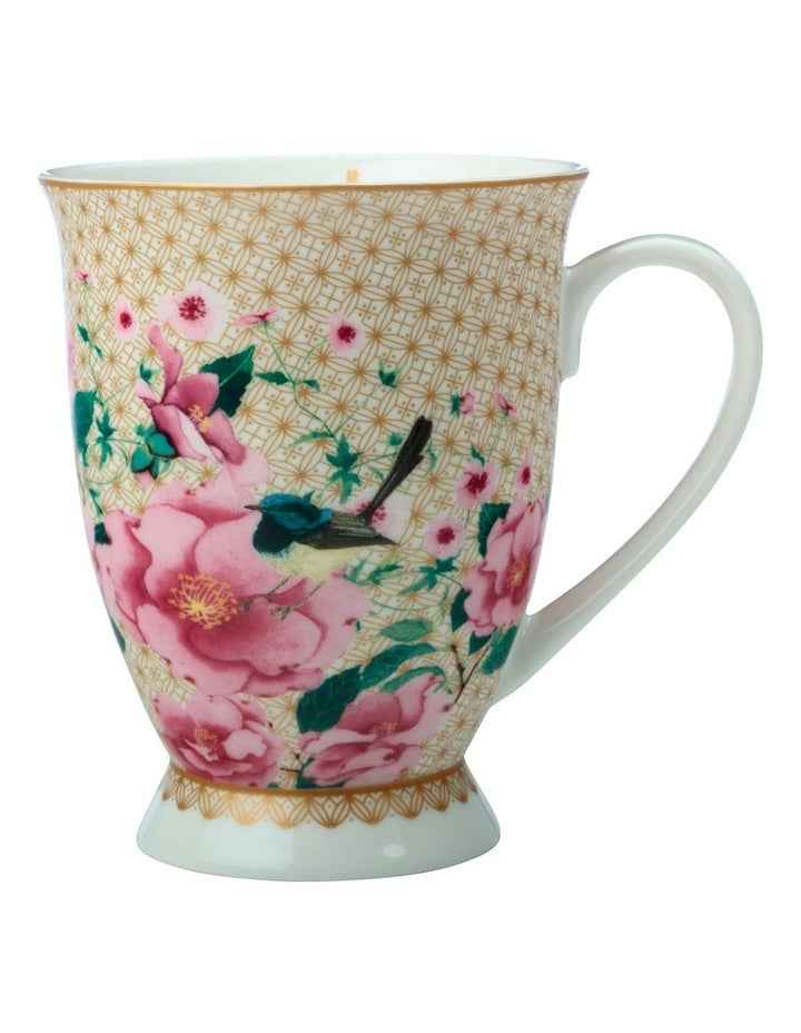 Teas and C's Silk Road Footed Mug 300ml Gift Boxed in White