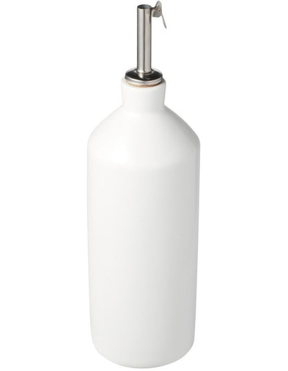 White Basics Oil Bottle Boxed 500ml in White