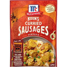 McCormick Keens Curried Sausages 40g