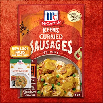 McCormick Keens Curried Sausages 40g
