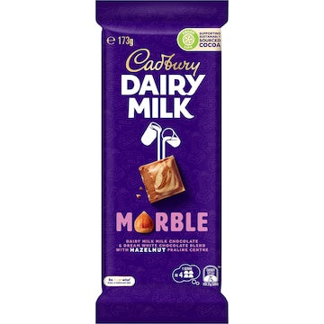 Cadbury Dairy Milk Marble Chocolate Block 173g