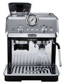 La Specialista Arte Manual Pump Coffee Machine in Metal Black EC9155MB