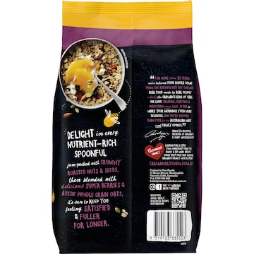 Carman's Muesli Toasted Super Berry Cranberry & Blueberry 875g