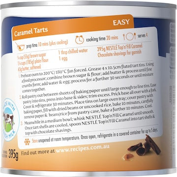 Nestle Top N Fill Caramel 395g