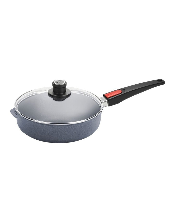 Diamond Lite Detachable Handle Induction Saute Pan 24cm With Lid Gift Boxed