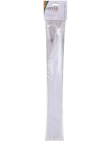 Square Nylon Net Food Cover in White