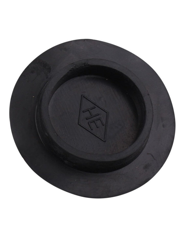 Stainless Steel Deluxe Bath/Sink Plug in Black