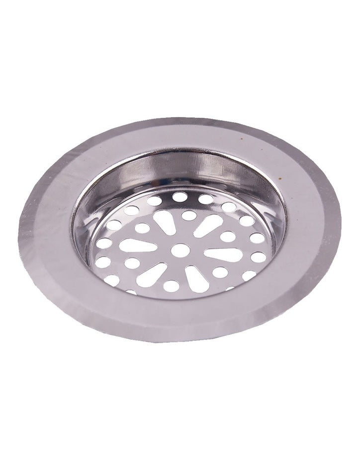 Stainless Steel Sink Strainer in Silver