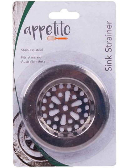 Stainless Steel Sink Strainer in Silver