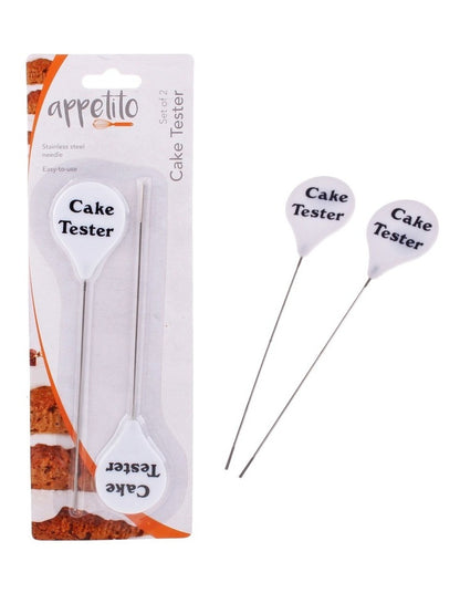 Cake Testers Set 2 in White