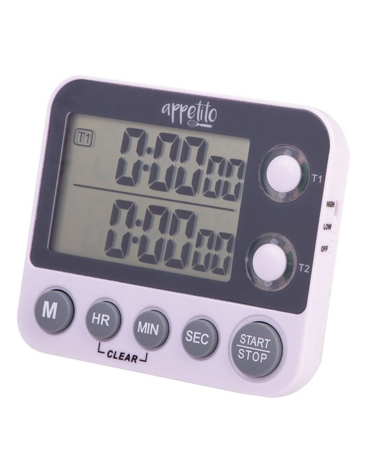 Dual Digital Timer 100 Hours
