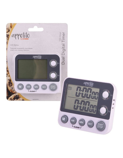 Dual Digital Timer 100 Hours