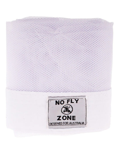 No Fly Zone Table-Throw Food Cover in White