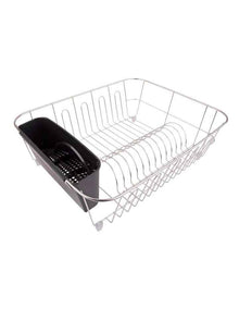 Large Dish Drainer With Caddy 44.5cm in Stainless Steel