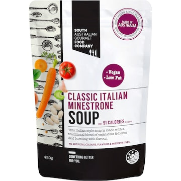 South Australian Gourmet Food Company Classic Italian Minestrone Soup Pouch 430g