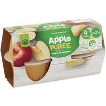 Woolworths Apple Puree 4 pack