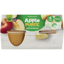 Woolworths Apple Puree 4 pack