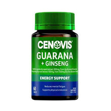 Guarana & Ginseng Energy Support Tablets