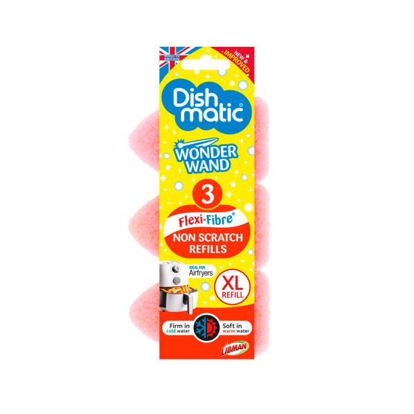 DISHMATIC WONDER WAND  REFILLS 3 PACK