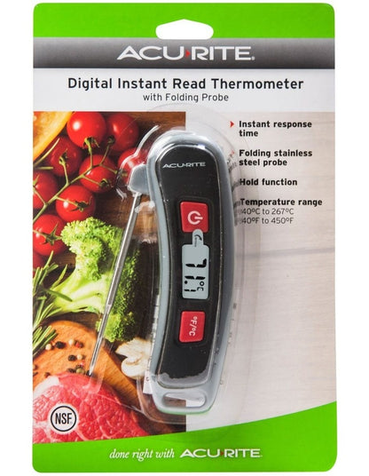 Digital Instant Read Thermometer With Folding Probe