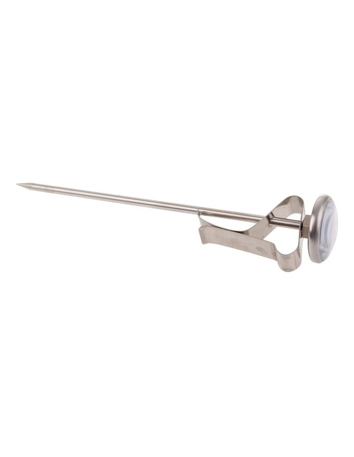 Milk Frothing Thermometer in Silver