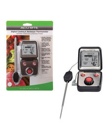 Programmable Meat Thermometer in Black
