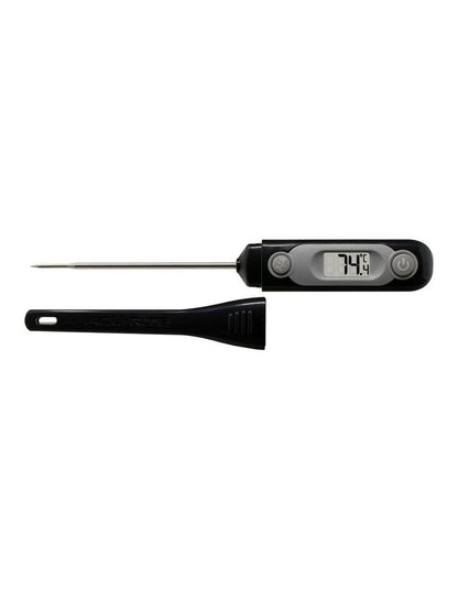 Digital Waterproof Thermometer in Black