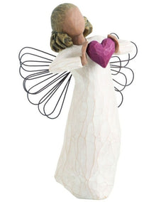 With Love Angel in White