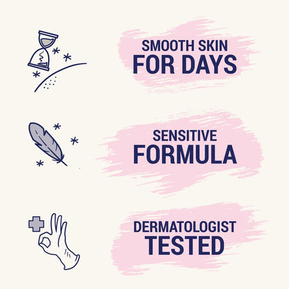 40 Pack Nair Large Wax Strips Sensitive Formula