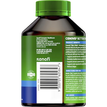 Cenovis Men's Multivitamin Capsules + PerFormance Multi Vitamin 100 pack