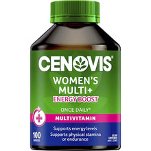 Cenovis Once Daily Women's Multi + Energy Boost Capsules 100 pack