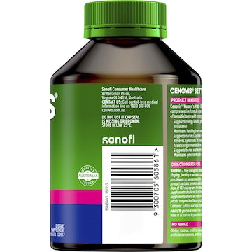 Cenovis Once Daily Women's Multi + Energy Boost Capsules 100 pack