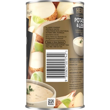 Heinz Classic Canned Soup Potato & Leek 535g