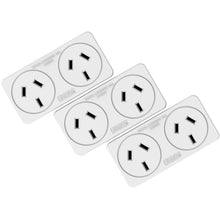 Energizer 2 Outlet Power Adaptor (3 Pack)