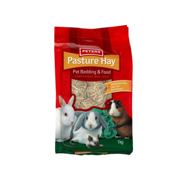 PETER PASTURE HAY PET BEDDING AND FOOD 1KG