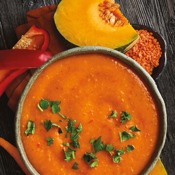 Heinz Soup Of The Day Veg & Lentil Chilli Paprika Pouch 430g